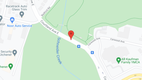Map of the neighborhood around St Josephs Place
