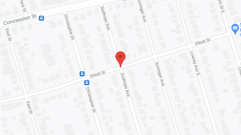 Map of the neighborhood around St James Place