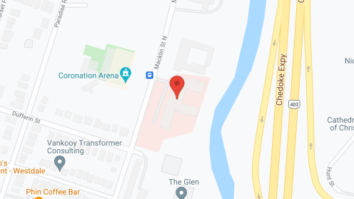 Map of the neighborhood around Shalom Village