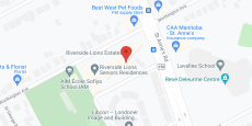 Riverside Lions Estates in google map