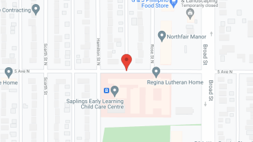 Regina Lutheran Home in google map