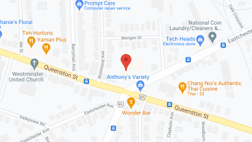 The Queenchester Terrace in google map