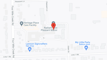 Pleasant Manor Retirement Vlg in google map