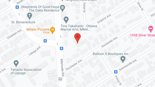 Map of the neighborhood around Parklane Residence
