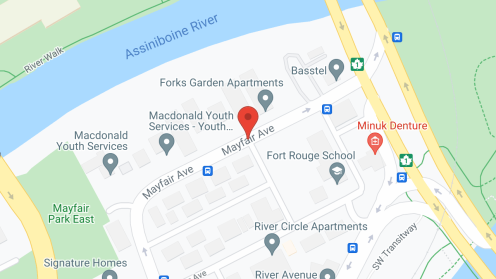 Map of the neighborhood around Nakiska Place