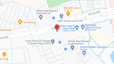 Millwoods Shepherds Care Ctr in google map