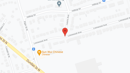 Map of the neighborhood around Marsdale Manor