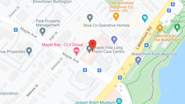 Maple Villa Long Term Care Ctr in google map