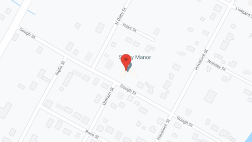 Map of the neighborhood around Maple Breezes Manor