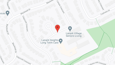 Lanark Place and Lanark Heights in google map