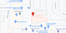 Kensington in google map