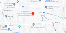 Jackson Creek Retirement in google map