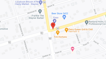 Huron Meadows in google map