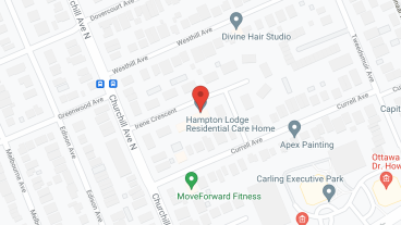 Hampton Lodge Residential Care in google map