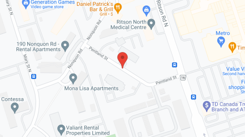 Map of the neighborhood around Glenn Martin Manor Inc