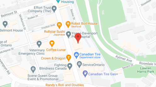 Map of the neighborhood around Davenhill Senior Living