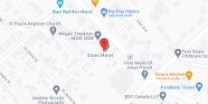 Essex Manor in google map