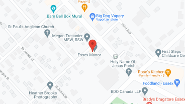 Essex Manor in google map
