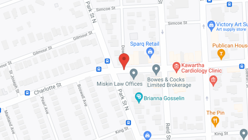 Map of the neighborhood around Empress Gardens
