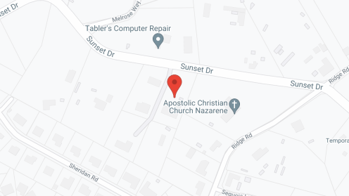Map of the neighborhood around Villa Adriana