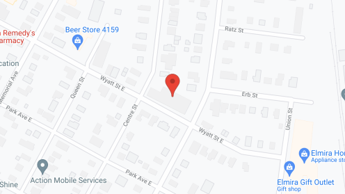 Map of the neighborhood around Duke Centre Retirement Home