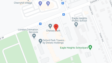 Chelsey Park Retirement Cmnt in google map
