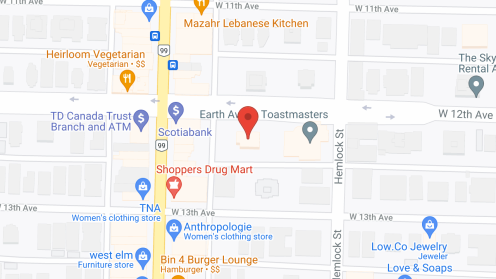 Map of the neighborhood around Chalmers Lodge