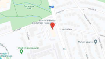 Centennial Retirement Home in google map