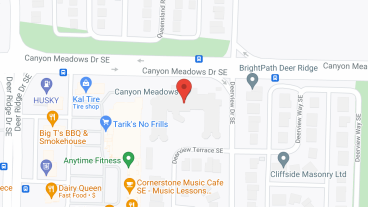 Canyon Meadows Retirement in google map