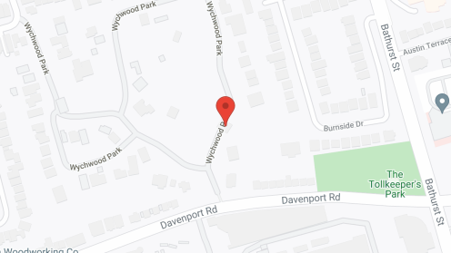 Map of the neighborhood around Briar Crest Retirement Home