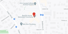 Berwick House Retirement in google map