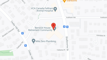 Berwick House Retirement in google map