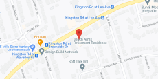 Beach Arms Lodge in google map