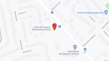 Barrington Retirement Home in google map