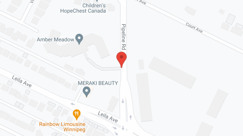 Map of the neighborhood around Amber Meadow