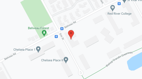 Map of the neighborhood around Anavet Lodge