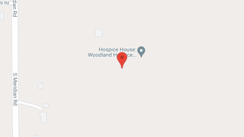 Map of the neighborhood around Woodland Hospice