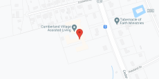 Cumberland Creek Assisted Living in google map