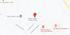 Yadkin Valley Senior Living in google map