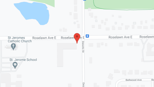 Map of the neighborhood around Rosoto Villa - RPS Legacy