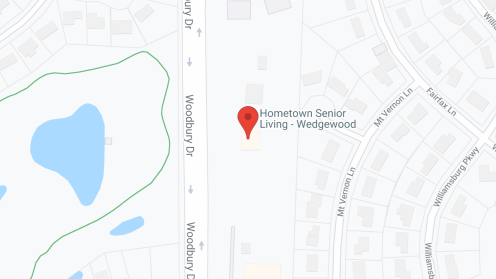 Map of the neighborhood around Wedgewood South