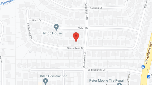 Map of the neighborhood around Senior Manor Care