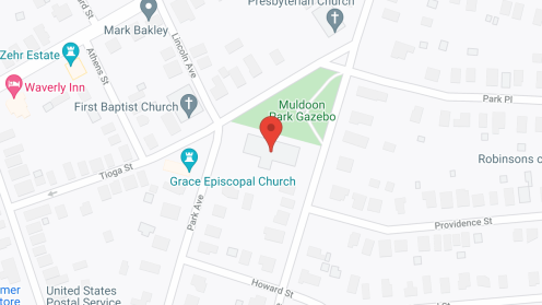 Map of the neighborhood around Muldoon Gardens