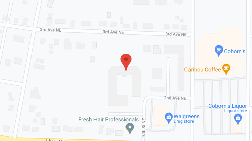 Map of the neighborhood around Highland Senior Living