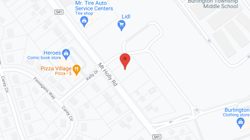 Map of the neighborhood around Springside School Apartments