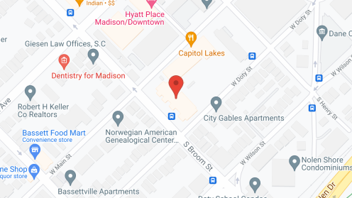 Map of the neighborhood around Capitol Lakes Terraces