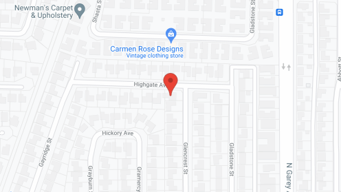 Map of the neighborhood around Highgate Senior Care