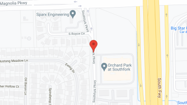Orchard Park at Southfork in google map