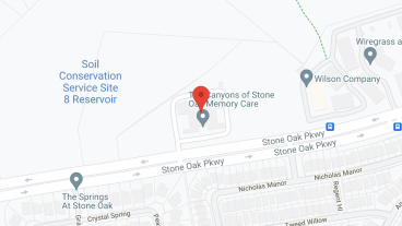 The Canyons of Stone Oak in google map