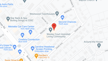 Wesley Court in google map